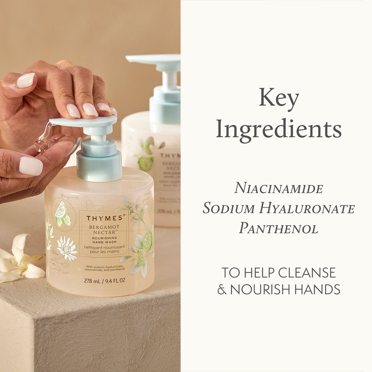 Bergamot Nectar Nourishing Hand Wash