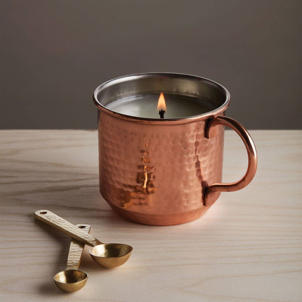 Simmered Cider Copper Cup Candle